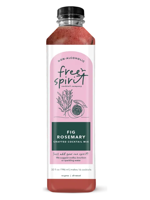 Fig Rosemary crafted cocktail mix, 32 fl oz bottle